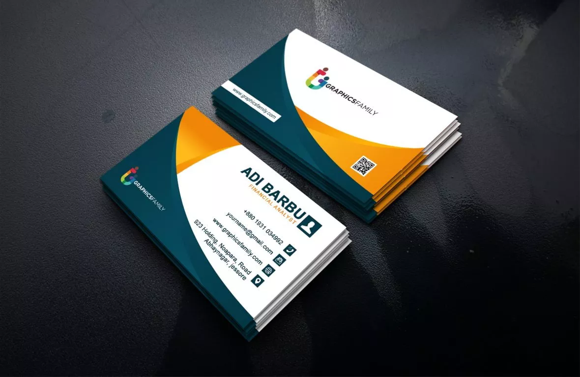 create modern business cards for your business