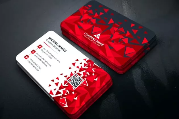 create modern business cards for your business