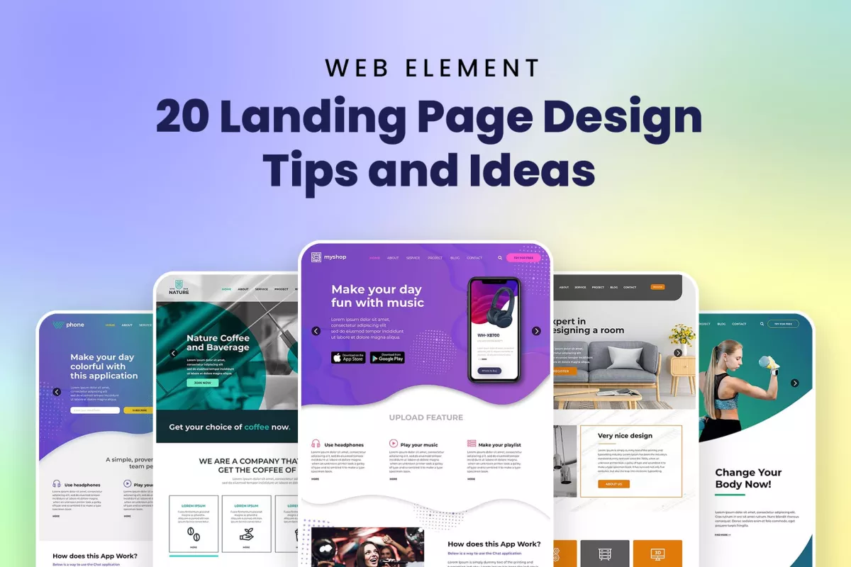 I will design responsive wordpress landing page elementor or elementor pro landing page